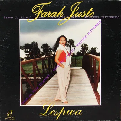 Pochette de « Lespwa » (Farah Juste)