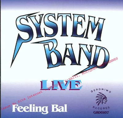 Pochette de « Live - Feeling Bal » (System Band)