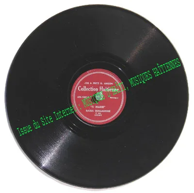 Pochette de « Ti Marie / Poule La Pete Chaudie » (Raoul Guillaume Et Son Groupe)