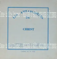 Pochette de « Chemin An Pa Fasil » (Les Ambassadeurs de Christ)