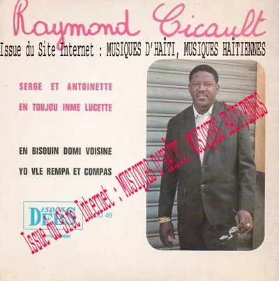 Pochette de « Raymond Cicault \ Sicot — Disque 10 » (Raymond Cicault \ Sicot)