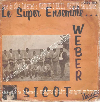 Pochette de « Bonsoir Fanatiques / A L'hôpital » (Super Ensemble Webert Sicot)