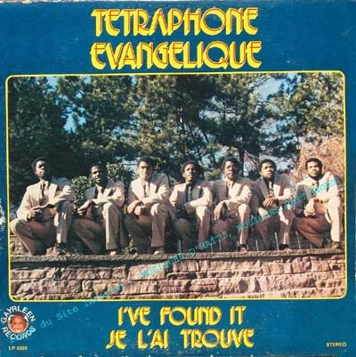 Pochette de « I've Found It Je l'Ai Trouve » (Tétraphone Évangélique)