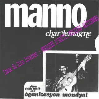 Pochette de « Nou Nan Male Ak Oganizasyon Mondyal » (Manno Charlemagne)
