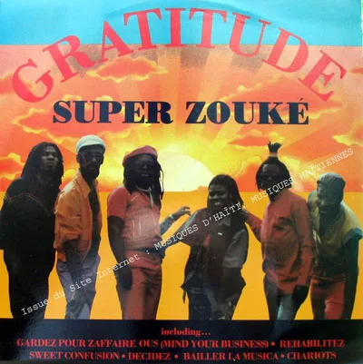 Pochette de « Super Zouke » (Gratitude)