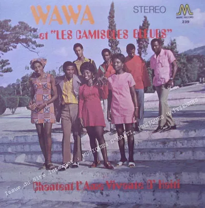 Pochette de « Chantent l'Âme Vivante d'Haïti » (Wawa Et Les Camisoles Bleues)